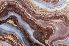 Luxury Rose Gold Agate Marble Product Image 1