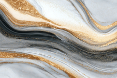 Luxury White Grey Marble with Gold Glitter Product Image 1