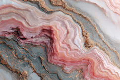 Luxury Pink Agate Marble with Gold Veins Product Image 1