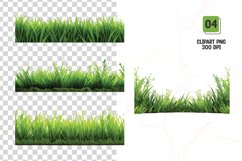 Grass border clipart sublimation PNG Product Image 1