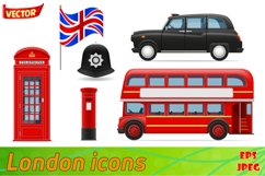london set icons vector illustration Product Image 1
