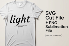 4 Christian Faith SVG Bundle Light Walk In Light PNG Files Product Image 2
