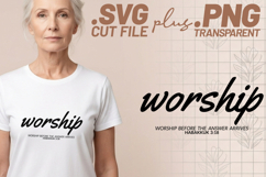 4x Christian Quotes Worship Purpose SVG Cut Files DIY Peace Product Image 2