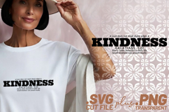4x Inspirational Quotes Kindness Joy SVG Cut Files Rest Product Image 2