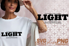 4x Religious Quotes Trust Past SVG Cut Files Prayer Light Up Product Image 2