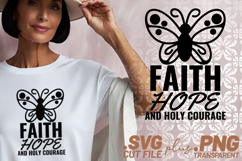 4x Christian Quotes Holy Courage SVG Cut Files Grace Story Product Image 2
