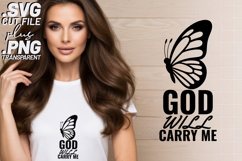 4x Christian Quotes God Carry SVG Cut Files Mercy Trust Product Image 2