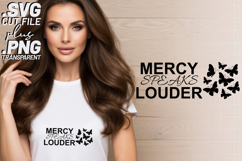 4x Christian Quotes Healing Promise SVG Cut Files Mercy Product Image 2