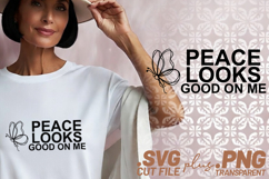 4x Christian Quotes Peace Grace SVG Cut Files Cross Kind Product Image 2