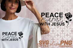 4x Christian Quotes Saved By Grace SVG Cut Files Jesus Product Image 2