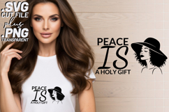 4x Christian Quotes Peace Prayer SVG Cut Files Jesus Crafts Product Image 5