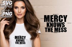 4x Christian Quotes Mercy Knows SVG Cut Files Beloved Jesus Product Image 2