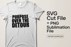 4x Inspirational Quotes Purpose Trust SVG Cut Files Brave Product Image 2