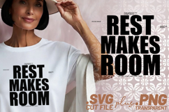 4x Christian Quotes Redeemed Joy SVG Cut Files Rest Blessed Product Image 2