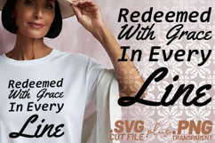 4x Christian Quotes Healed Mode SVG Cut Files Redeemed Soul Product Image 2