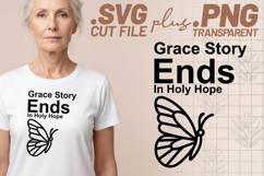 4x Christian Quotes Amen Again SVG Cut Files Grace Story Joy Product Image 5