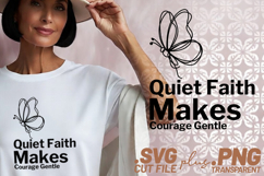 4x Religious Quotes Light Prayer SVG Cut Files Hope Crafts Product Image 5