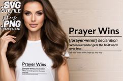 4x Christian Quotes Prayer Hope SVG Cut Files Thankful Heart Product Image 2