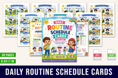 Daily Routine schedule Cards Product Image 1