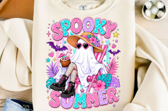 Spooky Summer Ghost Girl PNG Product Image 1
