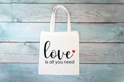 Love Is All You Need Valentine's Day SVG Cricut File Product Image 3