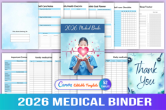 2026 Medical Binder Product Image 1