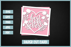 12 Best Mom Ever Layered SVG Bundle Product Image 8