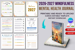 2026 &amp; 2027 Mindfulness &amp; Mental Health Journal Product Image 1