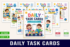 Daily Task Cards for Kids Product Image 1