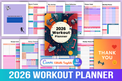 2026 Workout Planner Product Image 1