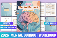 2026 Mental Burnout Workbook Product Image 1