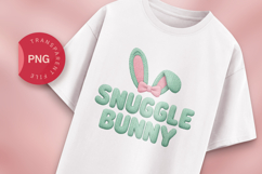 Snuggle Bunny Easter PNG Design Product Image 1