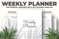 Weekly Planner KDP Interior Product Image 1