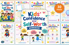 Kids Confidence and Self-Worth Workbook Product Image 1