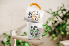 Two Ceramic Mugs on the Chair Arm Mockup Product Image 1