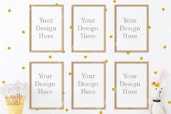 Kids Frame mockup, Poster Mockup, Mockup in interior Product Image 1