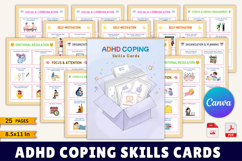ADHD Coping Skills Cards Product Image 1