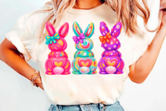 Bunny Coquette Bow PNG, Easter Bunny PNG Product Image 2