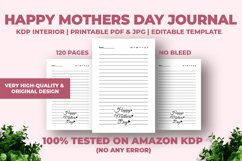 Happy Mothers Day Journal KDP Interior Product Image 1