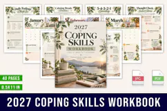 2027 Coping Skills Workbook Product Image 1
