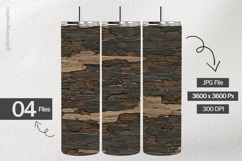 Wood Grain Digital Papers - 04 Variations Product Image 2