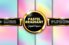 Pastel Gradient Digital Papers - 04 Variation Product Image 1