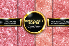 Rose Quartz Digital Papers - 04 Variations Product Image 1