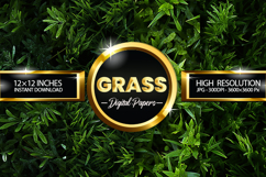 Grass Digital Papers - 04 Variation Product Image 1