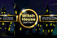 Witch House Digital Papers - 04 Variations Product Image 1