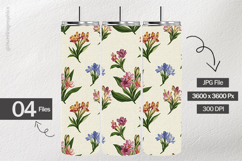 Tuberose Blooom Digital Papers - 04 Variations Product Image 2