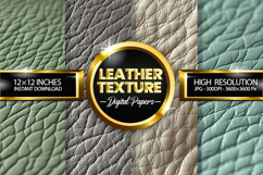 Leather Texture Digital Papers - 04 Variation Product Image 1