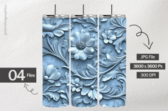Embossed Pattern Digital Papers - 04 Variations Product Image 2