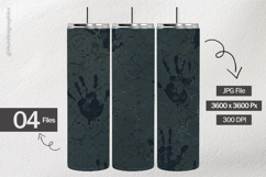 Handprint Digital Papers - 04 Variations Product Image 2