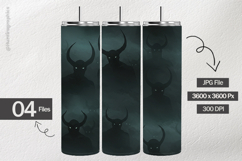 Horned Monster Digital Papers - 04 Variations Product Image 2